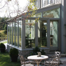 Aluminum Glass Sunroom with Large Folding Door (FT-S)